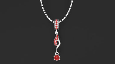 Sterling Silver Pendant Necklace – Elegant Women’s Locket | Silver Jewelry