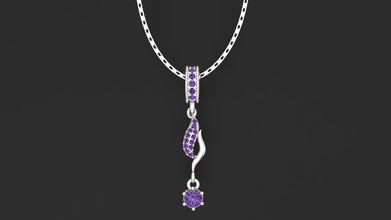 Sterling Silver Pendant Necklace – Elegant Women’s Locket | Silver Jewelry