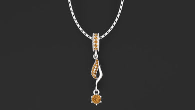 Sterling Silver Pendant Necklace – Elegant Women’s Locket | Silver Jewelry