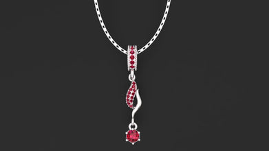 Sterling Silver Pendant Necklace – Elegant Women’s Locket | Silver Jewelry