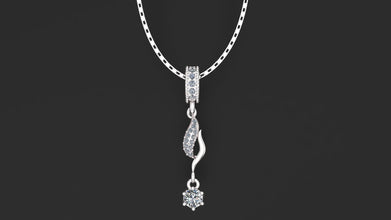 Sterling Silver Pendant Necklace – Elegant Women’s Locket | Silver Jewelry