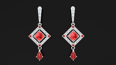 Sterling Silver Dangle Earrings | Handmade Elite Women’s Jewelry