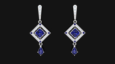 Elite Sterling Silver Jewelry Set  | Necklace, Earrings, Pendant, Bracelet & Ring for Women