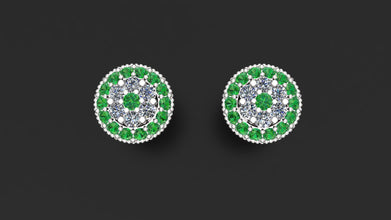 Silver Timeless earring pair customizable – Premium Handmade Women’s Jewelry