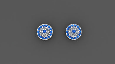 Silver Timeless earring pair customizable – Premium Handmade Women’s Jewelry