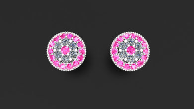 Silver Timeless earring pair customizable – Premium Handmade Women’s Jewelry