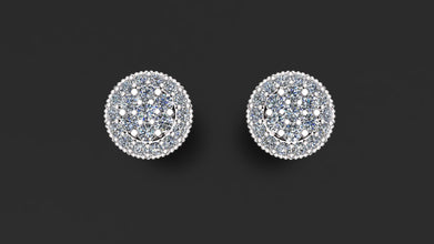 Silver Timeless earring pair customizable – Premium Handmade Women’s Jewelry